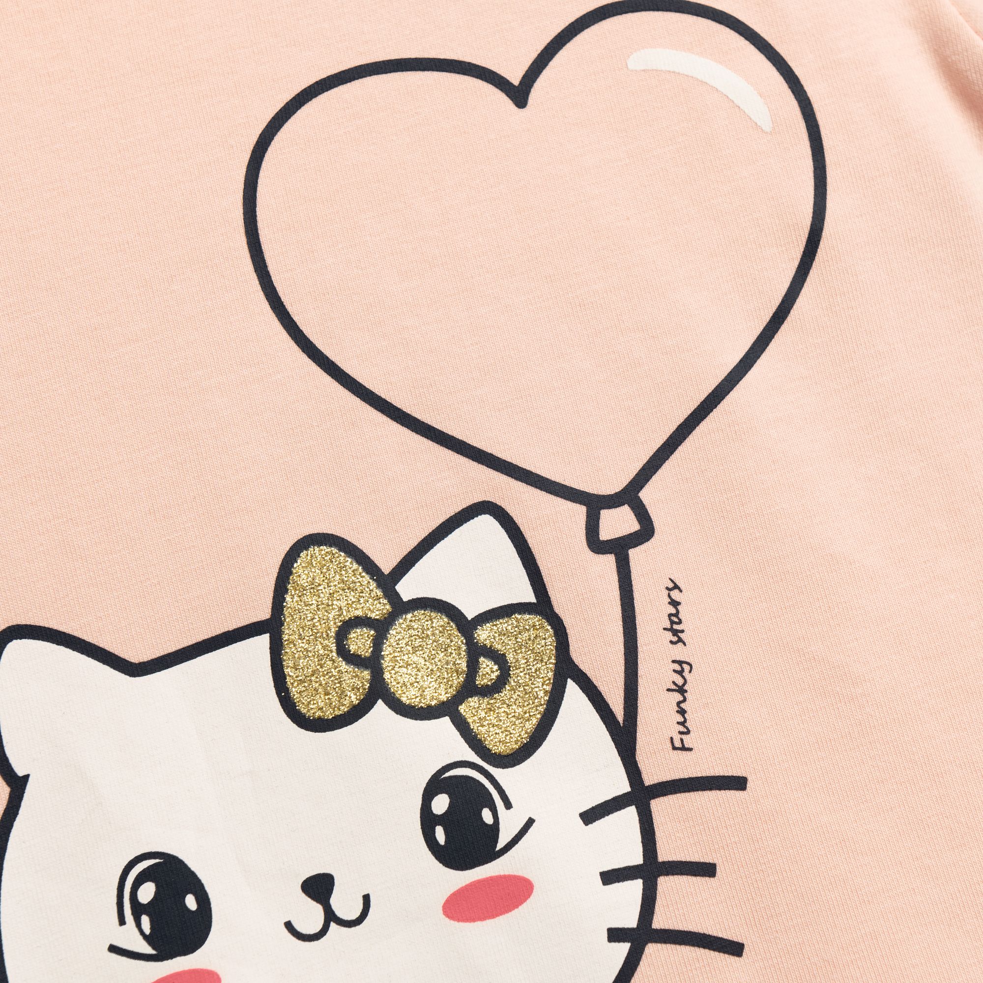 Μπλουζοφόρεμα+κολάν κάπρι μηνών κορίτσι - Image 2