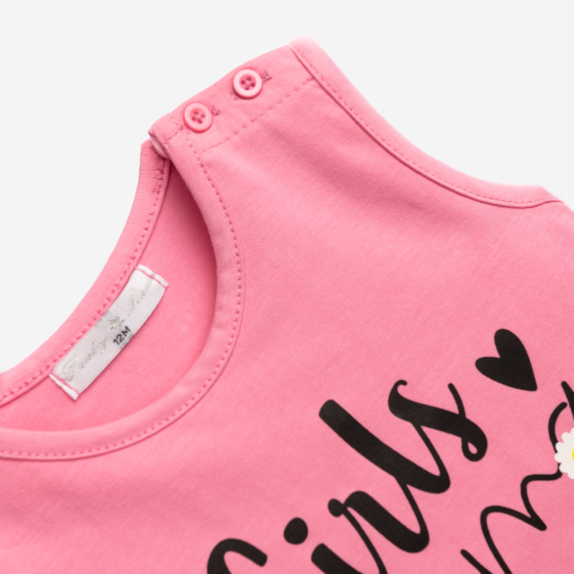 Σετ σόρτς μηνών κορίτσι - Image 2