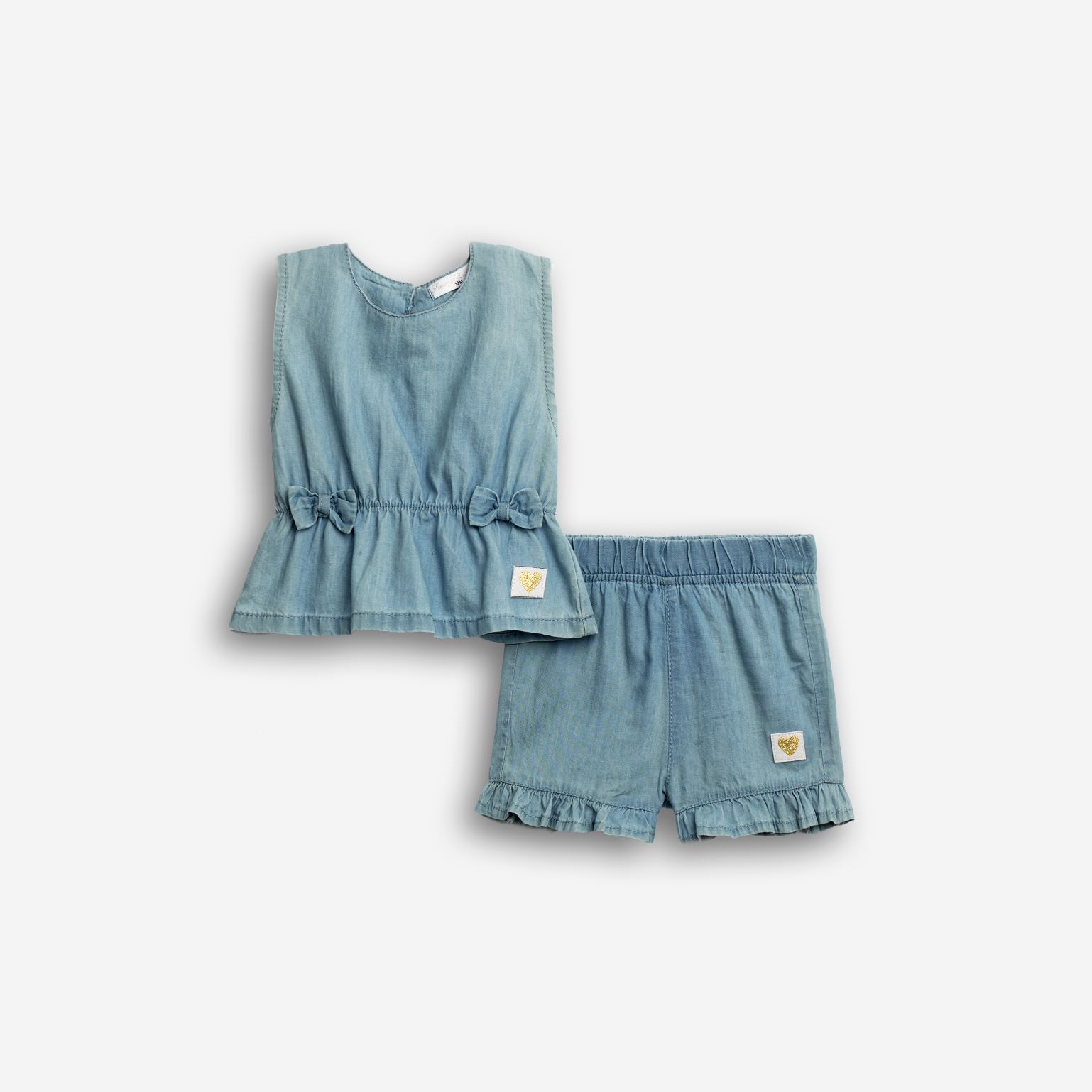 Σετ μπλούζα+σόρτς μηνών κορίτσι